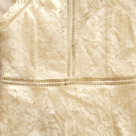 White Lace Dress - Picture 3 of 6